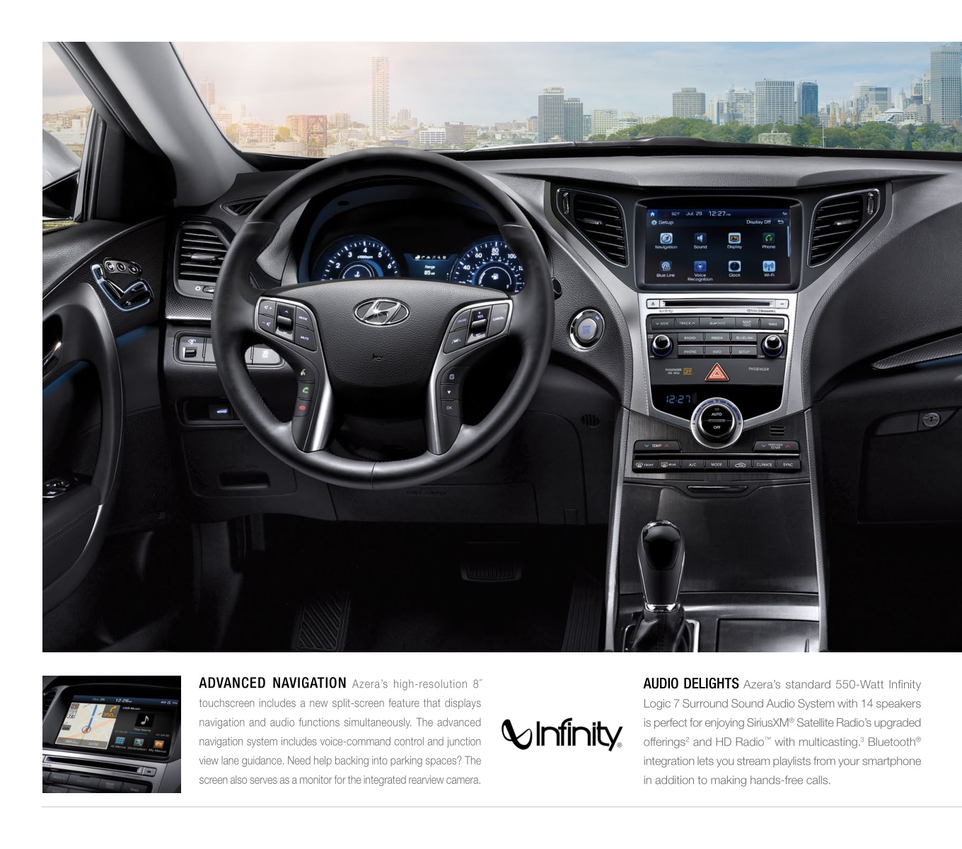 2015 Hyundai Azera Brochure Page 3